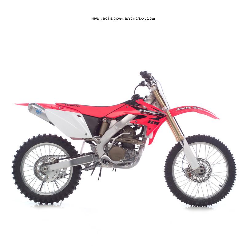 echappement moto ENDURO HONDA 250 CR-F 2005 LEOVINCE lowboy echappement moto HONDA 250 CR-F 2005 LEOVINCE lowboy